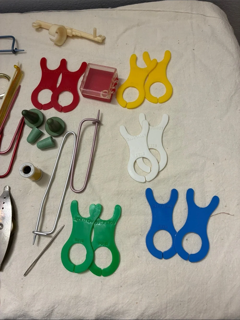 Vintage and Modern Knitting Tools